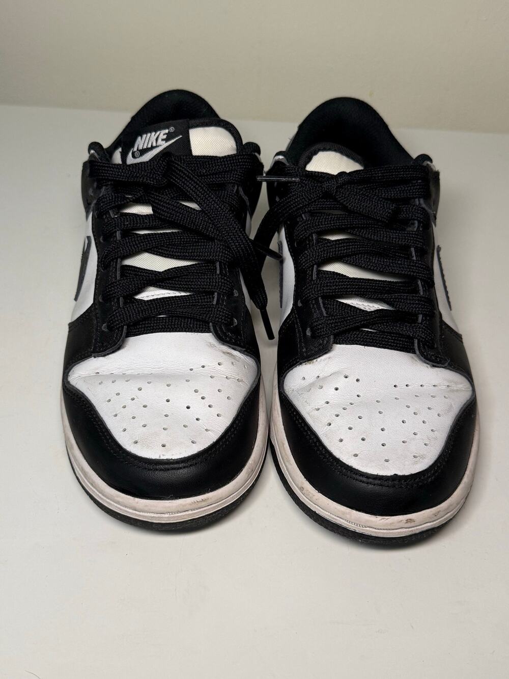 Nike Dunk Low Panda Black White Sneakers Women’s Size 7 DD1503-101